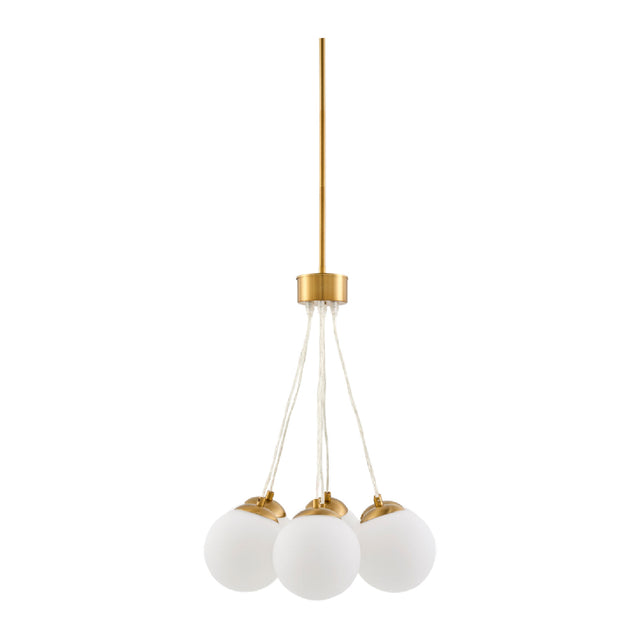 Modern European furniture - Glass Globes 7-Light Chandelier - www.oroa.com