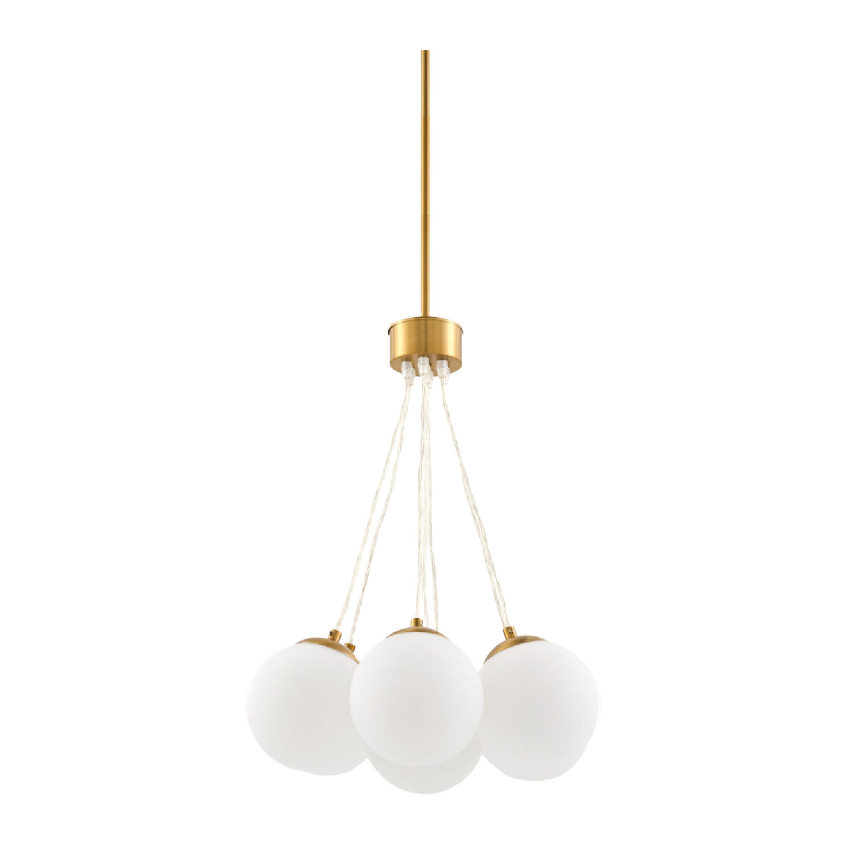   Modern European furniture - Glass Globes 7-Light Chandelier - www.oroa.com | Oroa.com