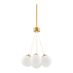   Modern European furniture - Glass Globes 7-Light Chandelier - www.oroa.com | Oroa.com