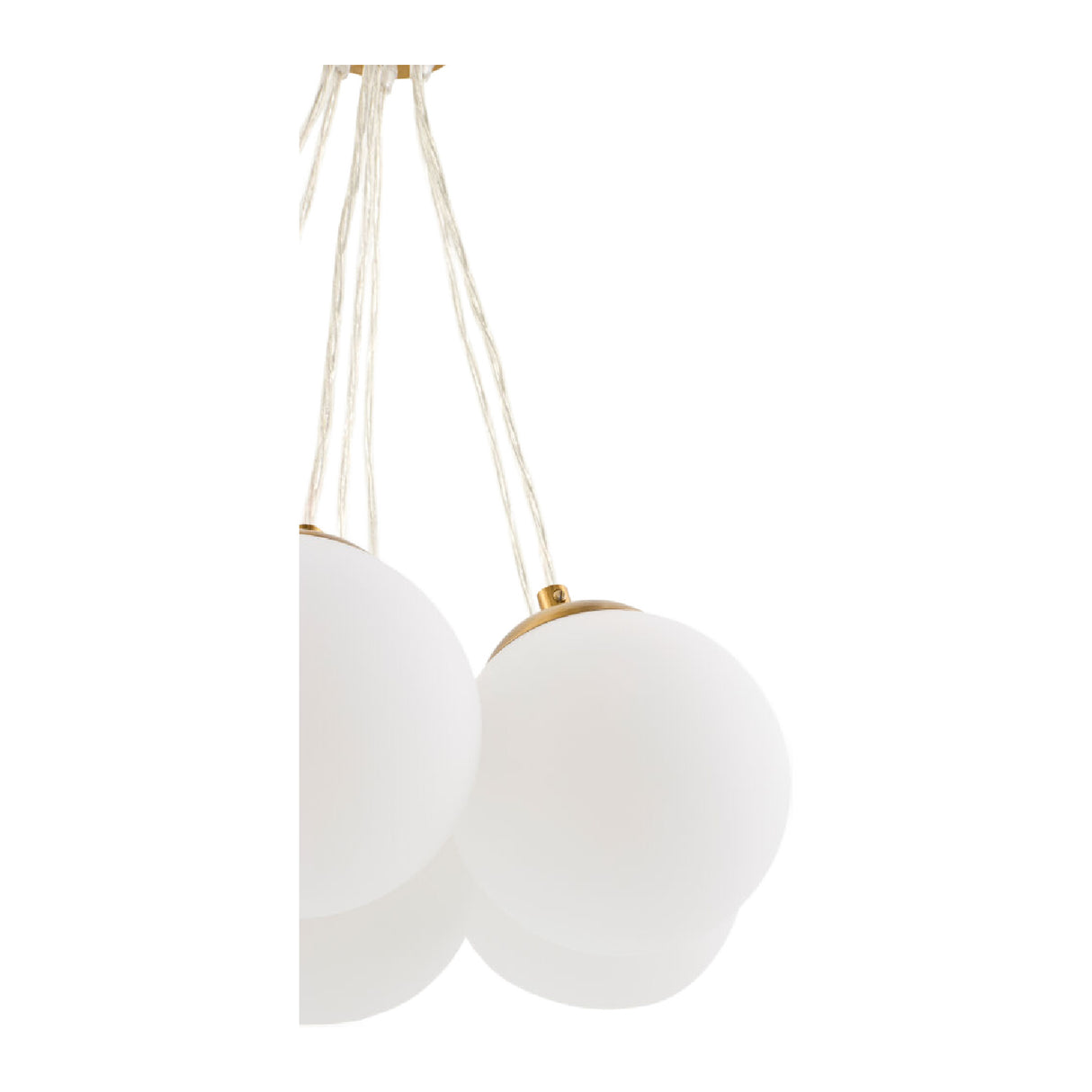   Modern European furniture - Glass Globes 7-Light Chandelier - www.oroa.com | Oroa.com