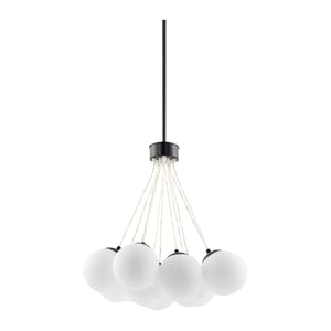   Modern European furniture - Glass Globes 11-Light Chandelier - www.oroa.com | Oroa.com