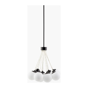   Modern European furniture - Glass Globes 11-Light Chandelier - www.oroa.com | Oroa.com