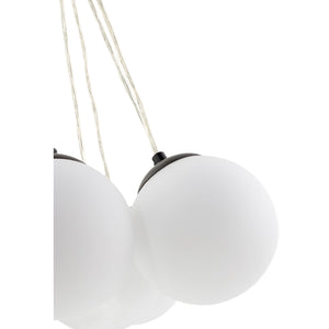   Modern European furniture - Glass Globes 11-Light Chandelier - www.oroa.com | Oroa.com