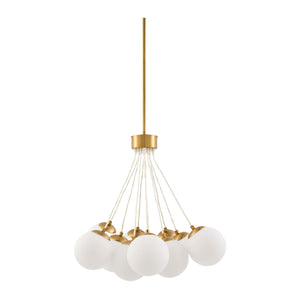   Modern European furniture - Glass Globes 11-Light Chandelier - www.oroa.com | Oroa.com