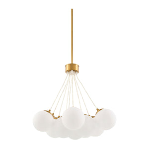   Modern European furniture - Glass Globes 11-Light Chandelier - www.oroa.com | Oroa.com