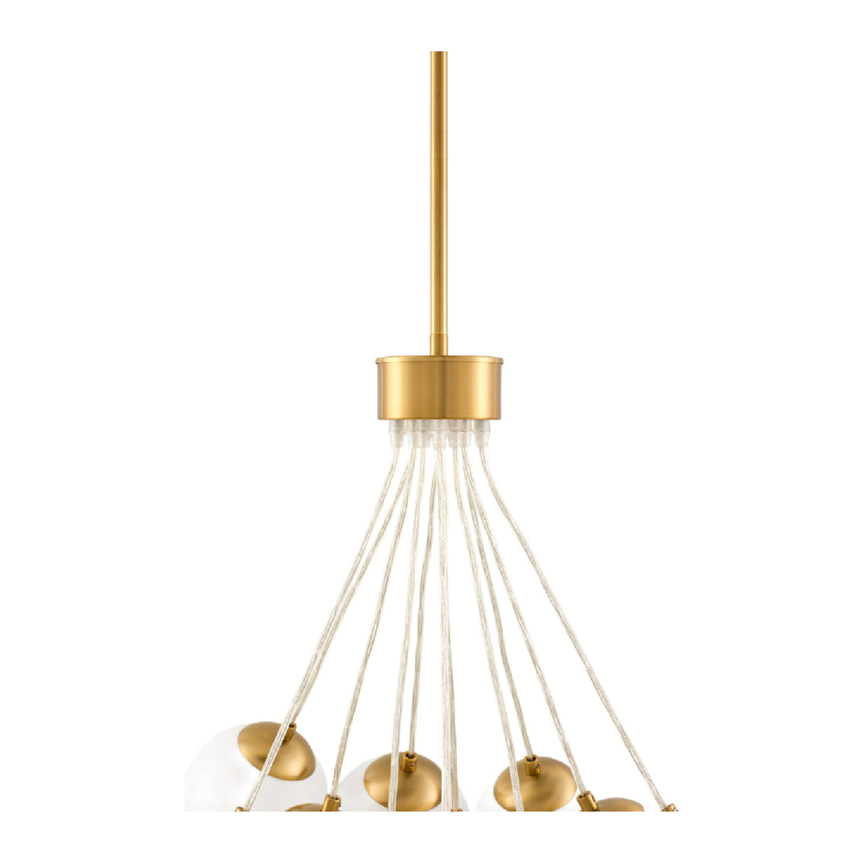   Modern European furniture - Glass Globes 11-Light Chandelier - www.oroa.com | Oroa.com