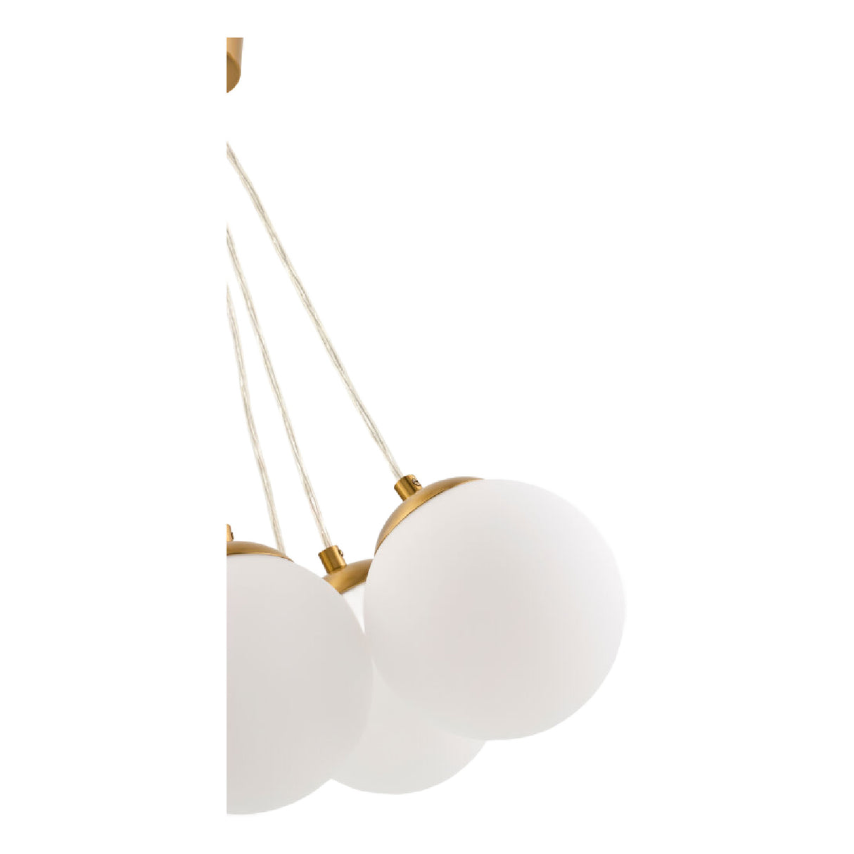   Modern European furniture - Glass Globes 11-Light Chandelier - www.oroa.com | Oroa.com
