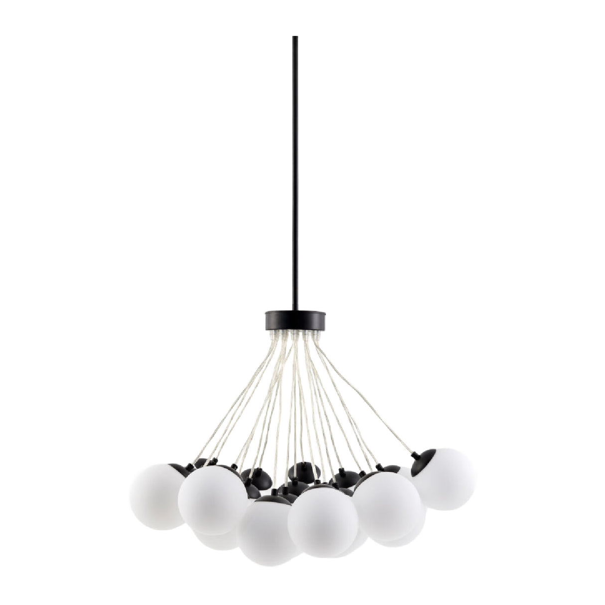   Modern European furniture - Glass Globes 19-Light Chandelier - www.oroa.com | Oroa.com