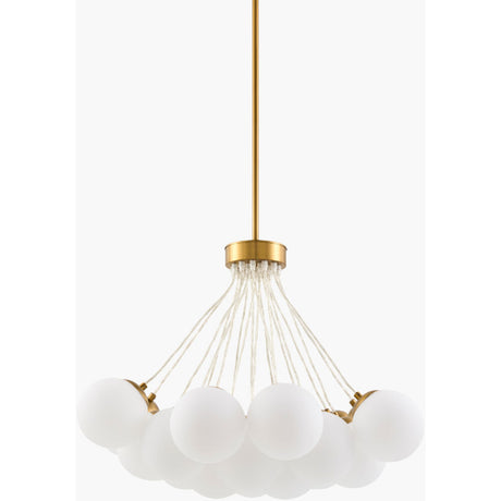   Modern European furniture - Glass Globes 19-Light Chandelier - www.oroa.com | Oroa.com