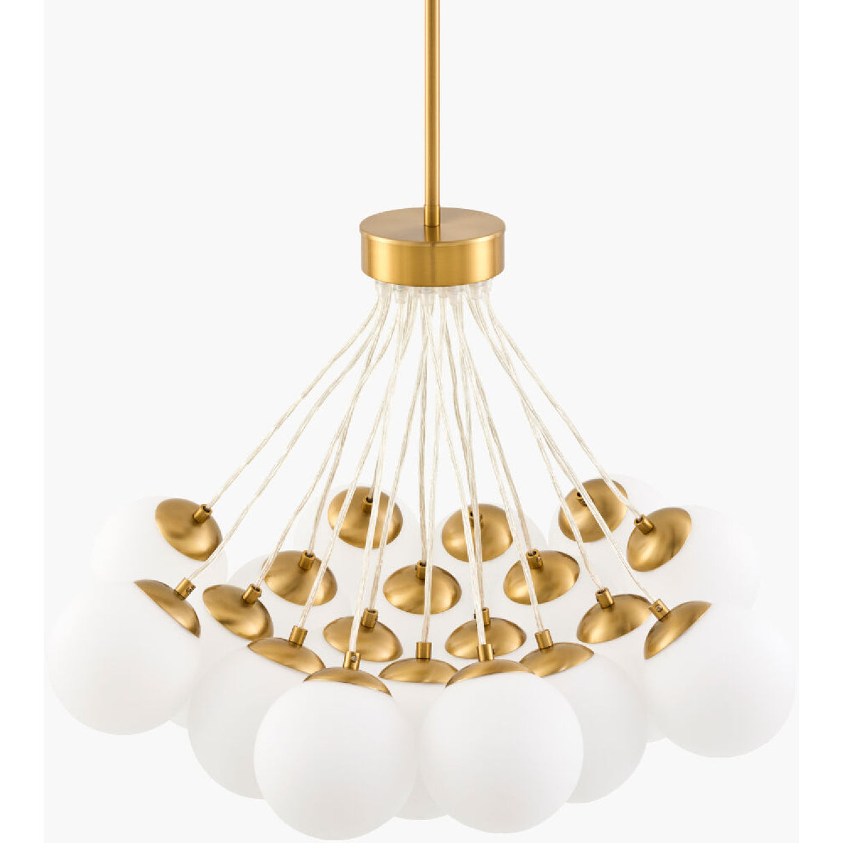   Modern European furniture - Glass Globes 19-Light Chandelier - www.oroa.com | Oroa.com