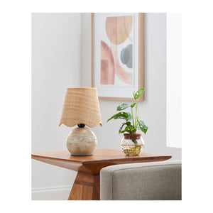   Modern European furniture - Organic Round Base Table Lamp - www.oroa.com | Oroa.com