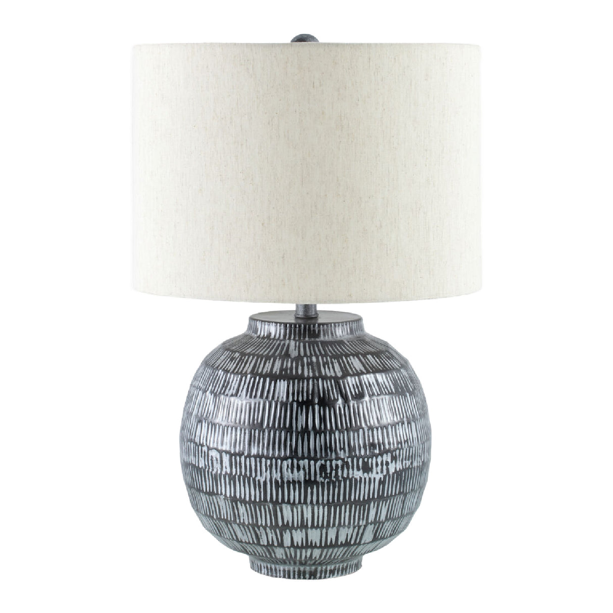   Modern European furniture - Antiqued Black Accent Table Lamp - www.oroa.com | Oroa.com
