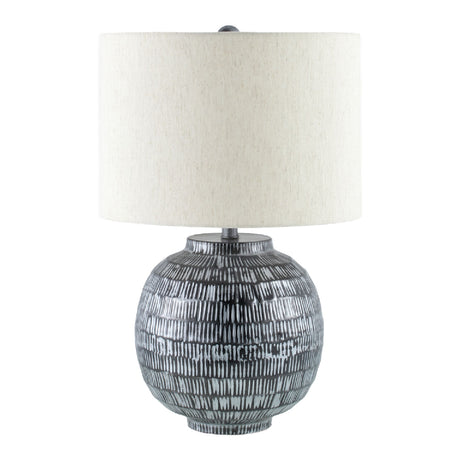   Modern European furniture - Antiqued Black Accent Table Lamp - www.oroa.com | Oroa.com