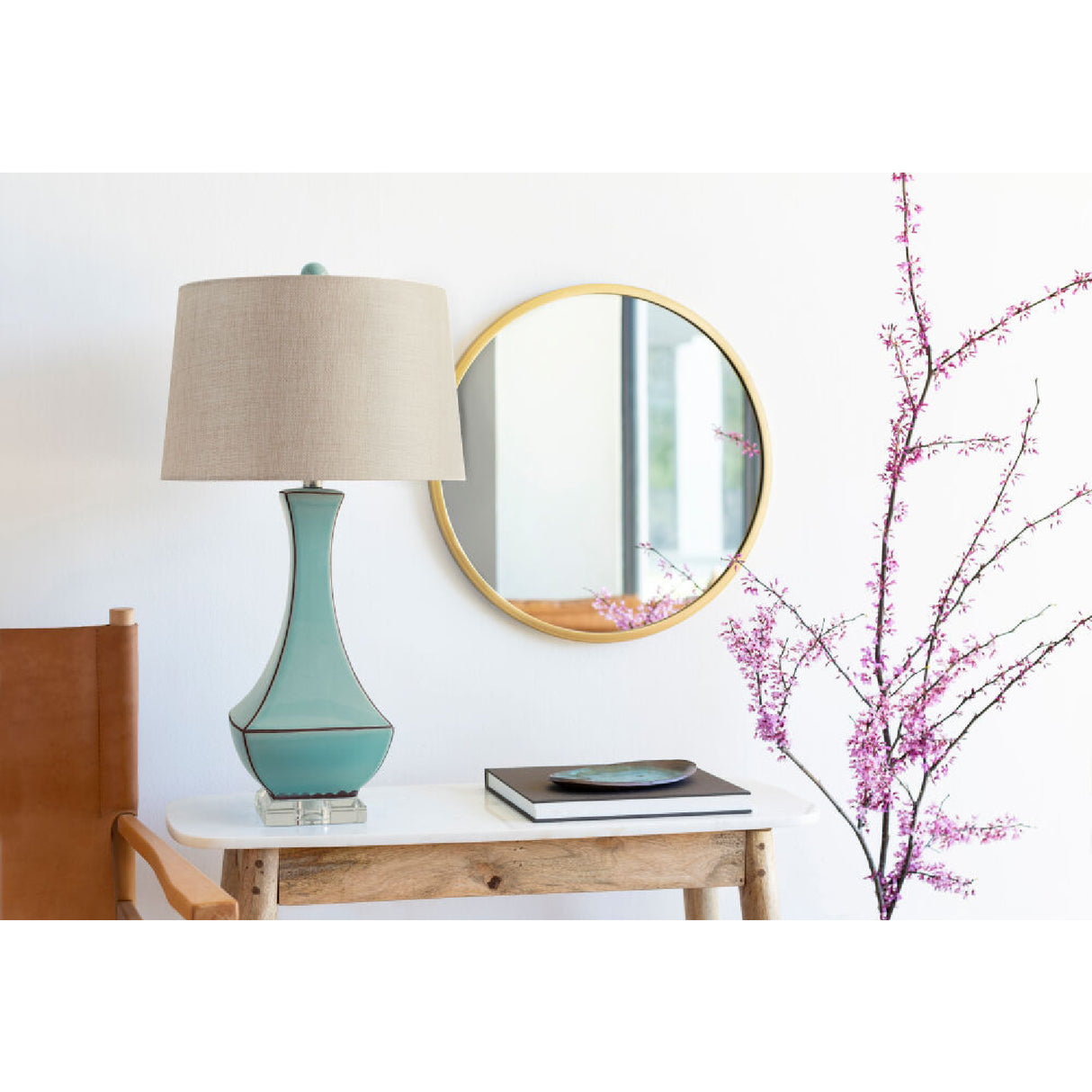  Modern European furniture - Silk-Inspired Shade Table Lamp - www.oroa.com | Oroa.com