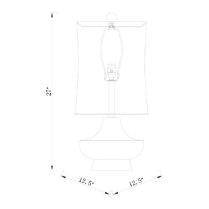   Modern European furniture - Turquoise Base Accent Table Lamp - www.oroa.com | Oroa.com