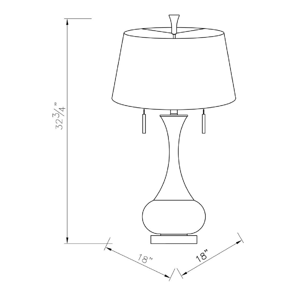   Modern European furniture - Crackle Gold Accent Table Lamp - www.oroa.com | Oroa.com