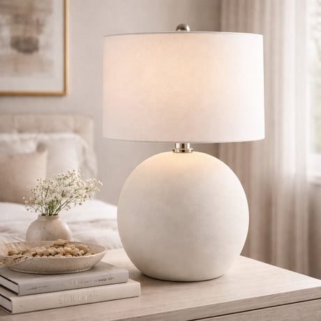   Modern European furniture - Ceramic Sphere Accent Table Lamp - www.oroa.com | Oroa.com