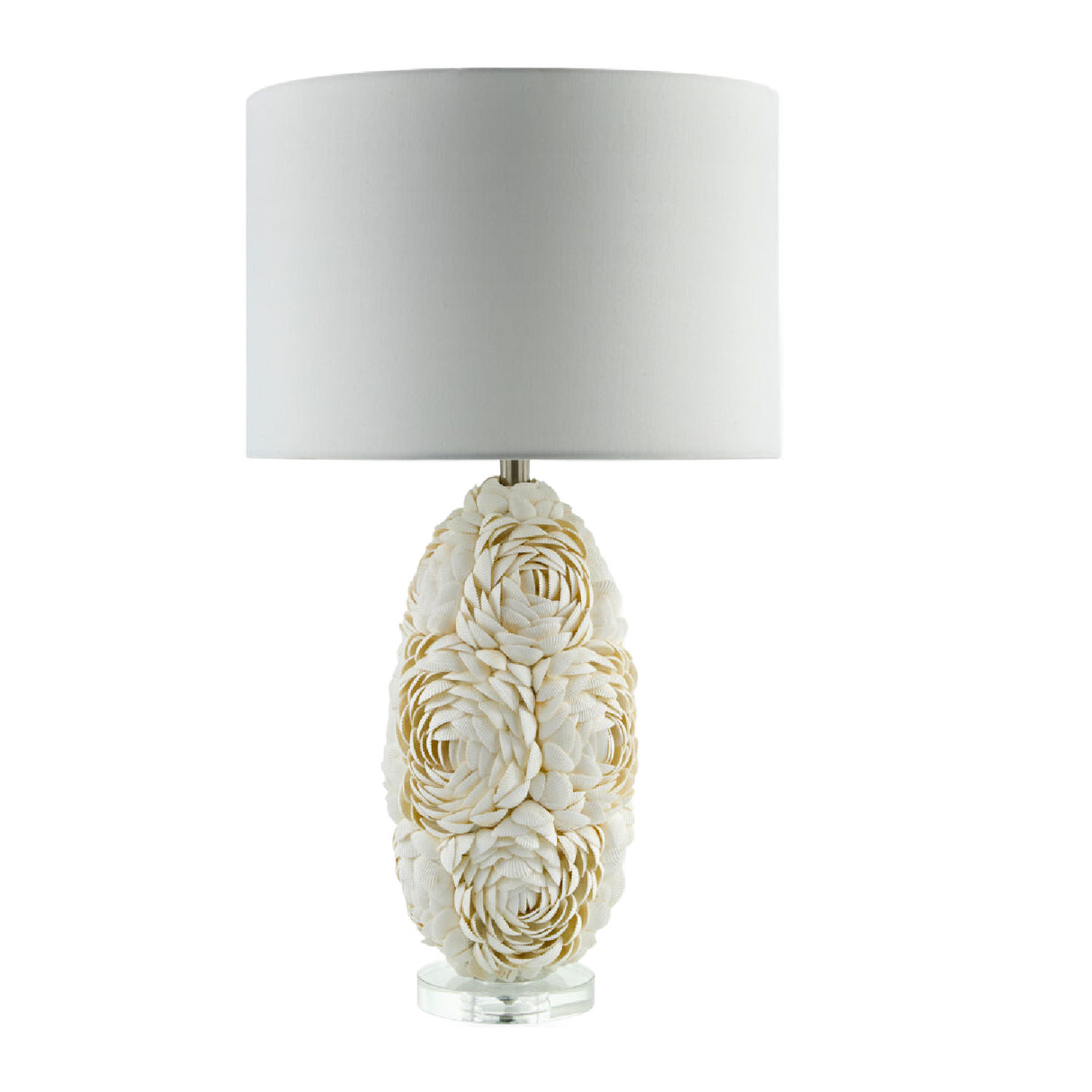   Modern European furniture - White Inlaid Shell Table Lamp - www.oroa.com | Oroa.com