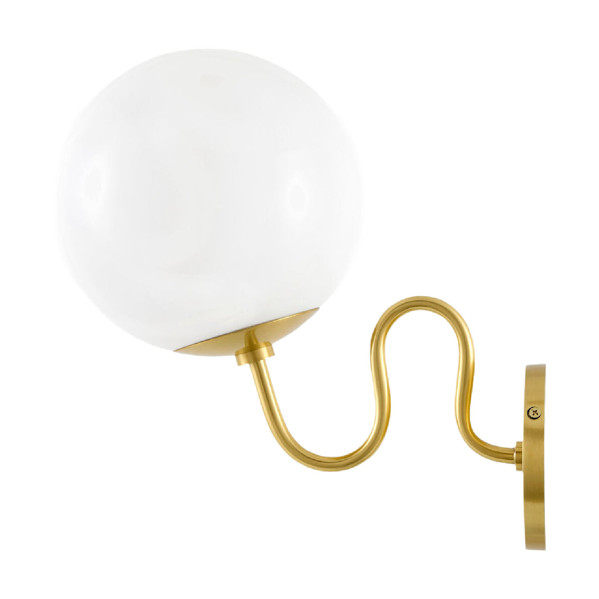   Modern European furniture - Wavy Iron Wall Lamp - www.oroa.com | Oroa.com