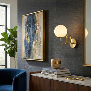   Modern European furniture - Wavy Iron Wall Lamp - www.oroa.com | Oroa.com