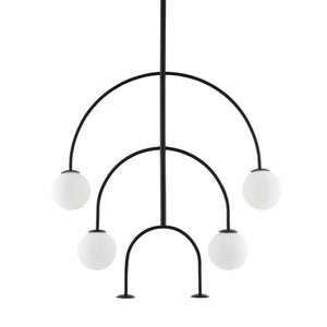   Modern European furniture - Back Arched 6-Light Chandelier - www.oroa.com | Oroa.com