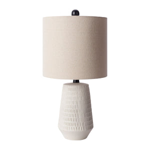   Modern European furniture - Organic-Carved Base Table Lamp - www.oroa.com | Oroa.com