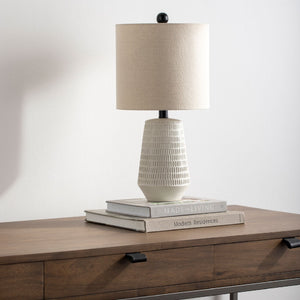   Modern European furniture - Organic-Carved Base Table Lamp - www.oroa.com | Oroa.com