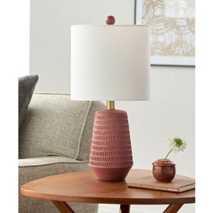   Modern European furniture - Organic-Carved Base Table Lamp - www.oroa.com | Oroa.com