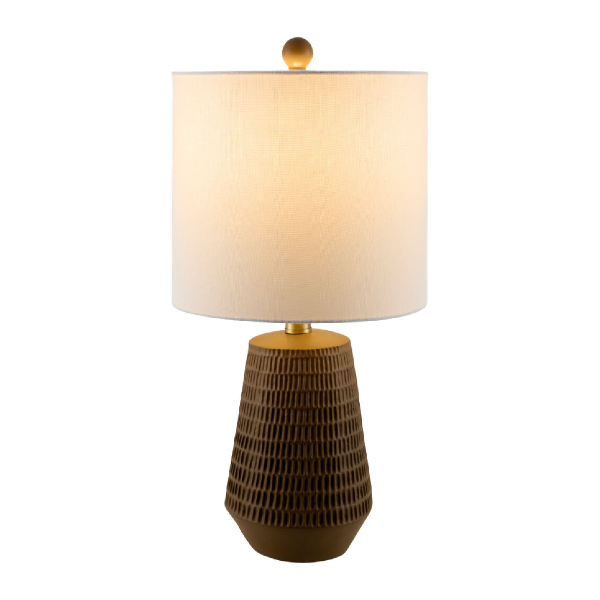   Modern European furniture - Organic-Carved Base Table Lamp - www.oroa.com | Oroa.com