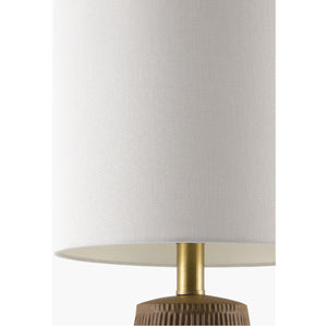   Modern European furniture - Organic-Carved Base Table Lamp - www.oroa.com | Oroa.com