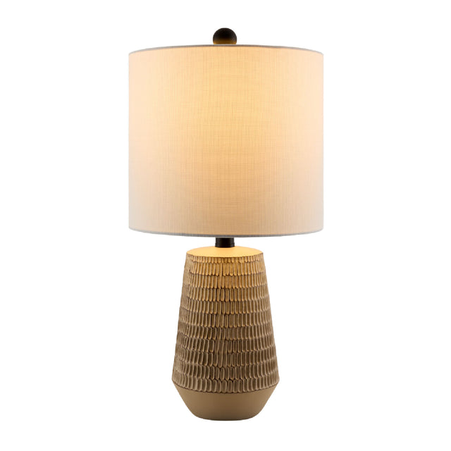 Modern European furniture - Organic-Carved Base Table Lamp - www.oroa.com