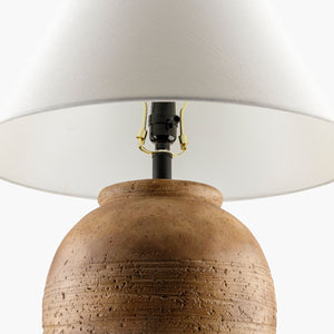   Modern European furniture - Glazed Brick Accent Table Lamp - www.oroa.com | Oroa.com