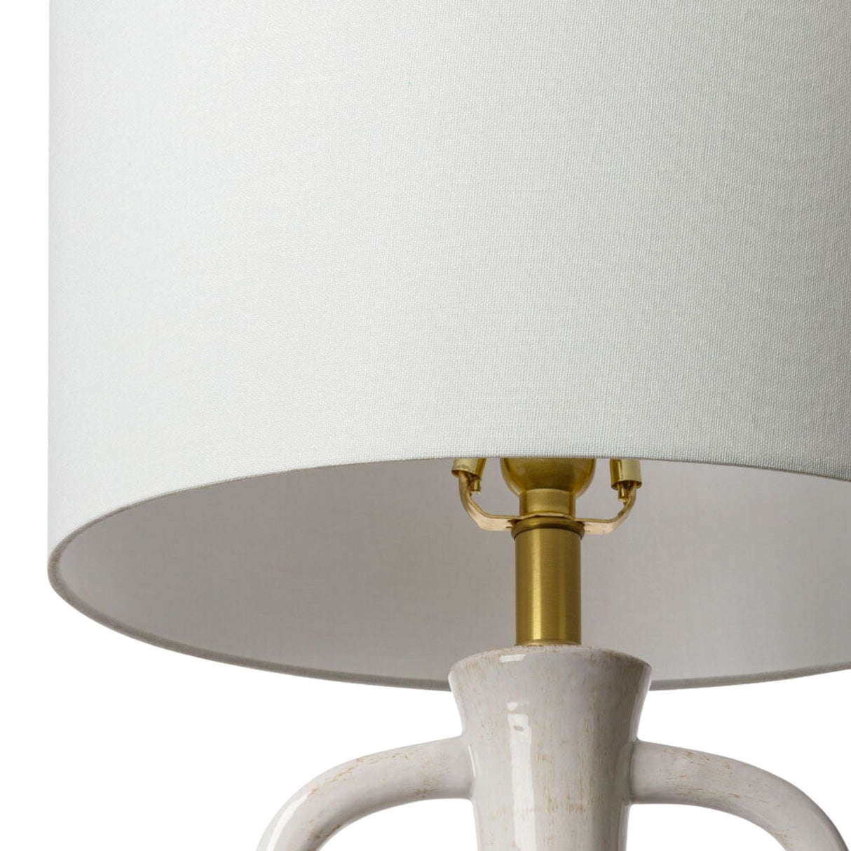   Modern European furniture - White Ceramic Amphora Table Lamp - www.oroa.com | Oroa.com