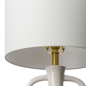   Modern European furniture - White Ceramic Amphora Table Lamp - www.oroa.com | Oroa.com