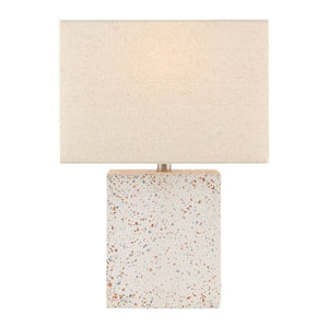   Modern European furniture - Brushed White Concrete Table Lamp - www.oroa.com | Oroa.com