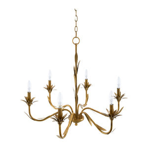   Modern European furniture - Flower-Inspired 6-Light Chandelier - www.oroa.com | Oroa.com