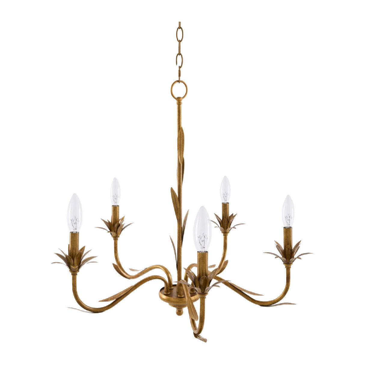   Modern European furniture - Flower-Inspired 5-Light Chandelier - www.oroa.com | Oroa.com