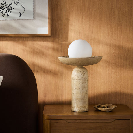   Modern European furniture - Beige Accent Table Lamp - www.oroa.com | Oroa.com