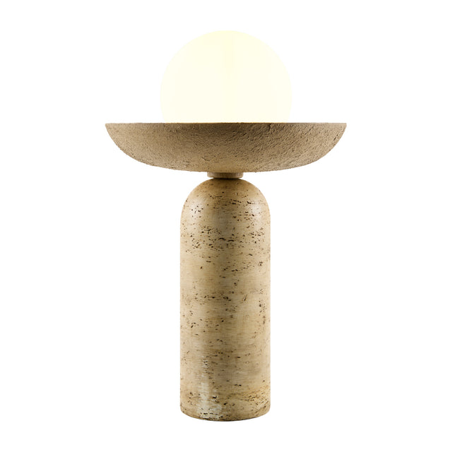 Modern European furniture - Beige Accent Table Lamp - www.oroa.com