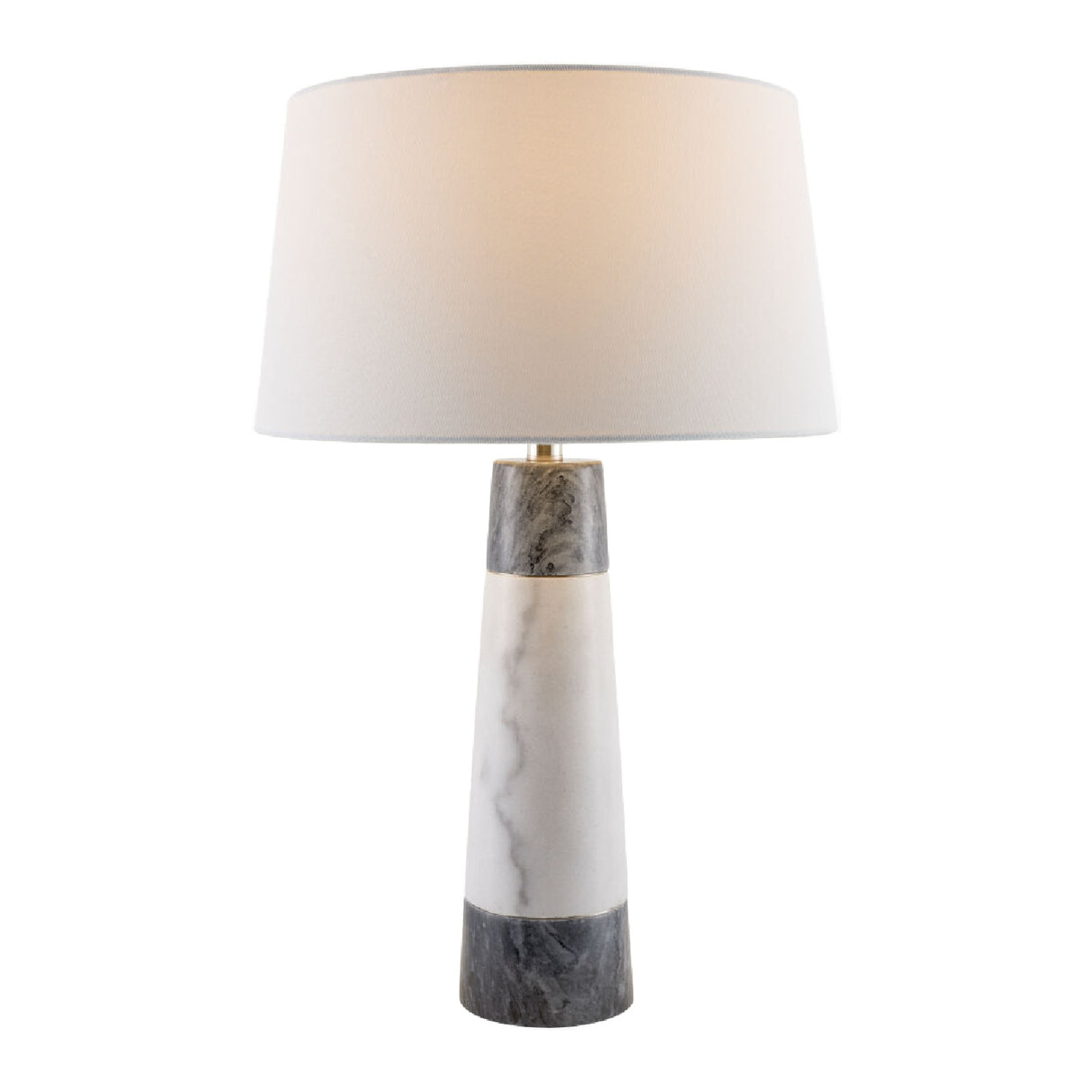   Modern European furniture - Two-Toned Marble Table Lamp - www.oroa.com | Oroa.com