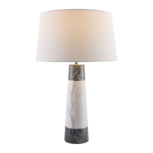  Modern European furniture - Two-Toned Marble Table Lamp - www.oroa.com | Oroa.com