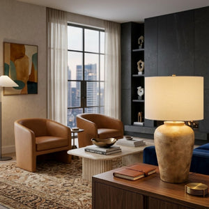   Modern European furniture - Painted Ceramic Accent Table Lamp - www.oroa.com | Oroa.com