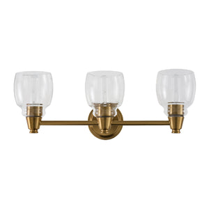  Modern European furniture - Gold Framed Glass Wall Lamp - www.oroa.com | Oroa.com