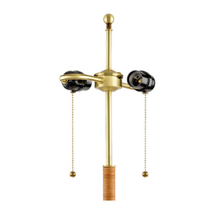   Modern European furniture - White Linen Pull-Switch Table Lamp - www.oroa.com | Oroa.com