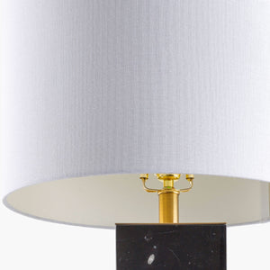   Modern European furniture - Black & White Marble Table Lamp - www.oroa.com | Oroa.com