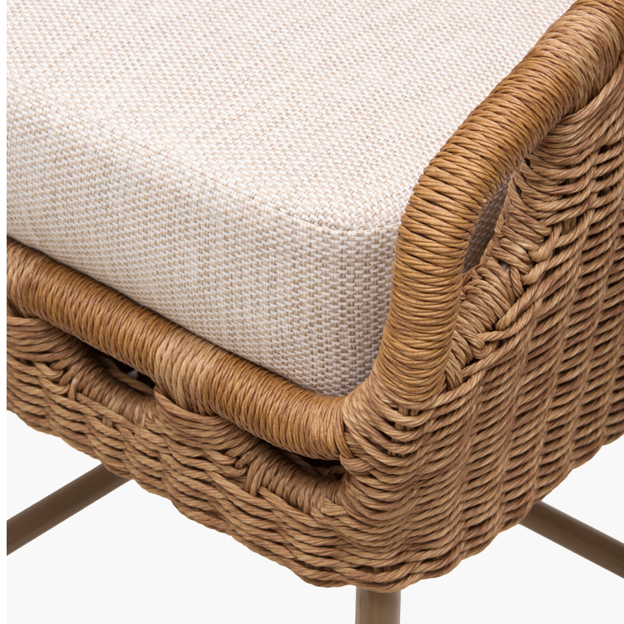   Modern European furniture - Hand-Woven Wicker Outdoor Bar Stool - www.oroa.com | Oroa.com