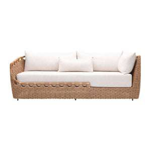   Modern European furniture - Hand-Woven Wicker Outdoor Sectional Sofa - www.oroa.com | Oroa.com