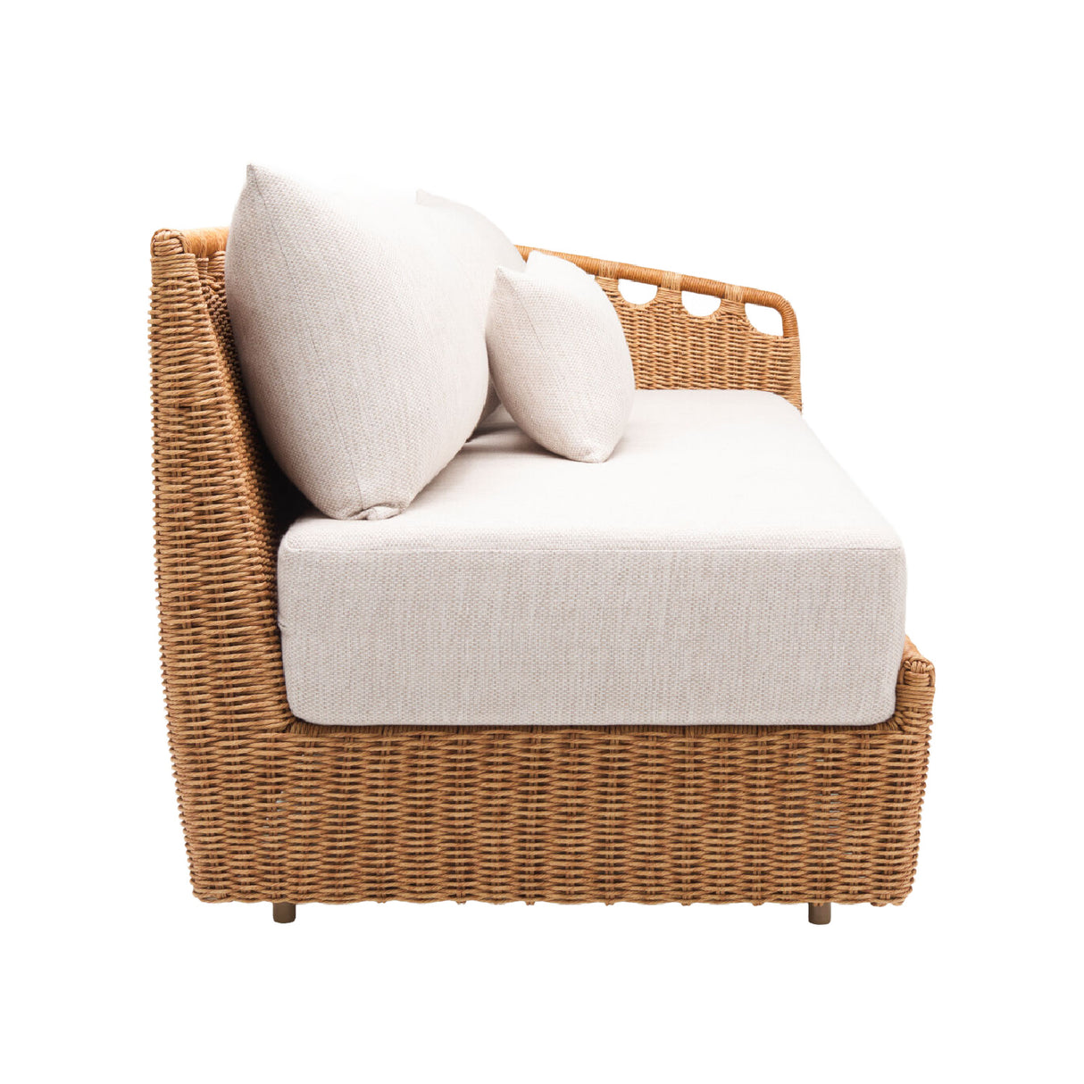   Modern European furniture - Hand-Woven Wicker Outdoor Sectional Sofa - www.oroa.com | Oroa.com