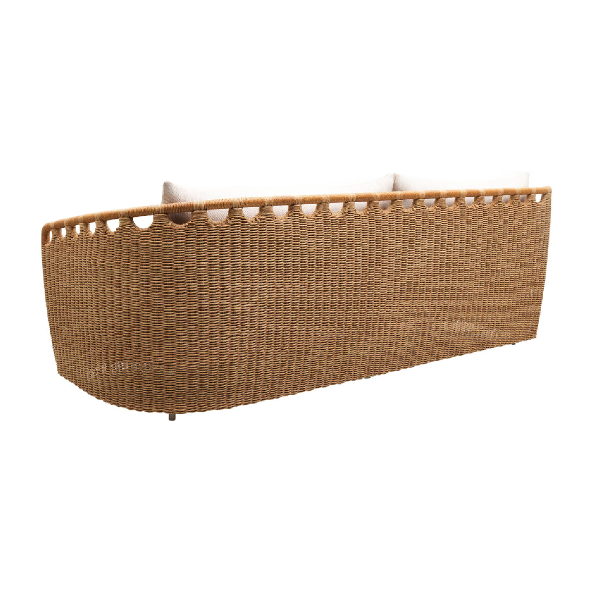   Modern European furniture - Hand-Woven Wicker Outdoor Sectional Sofa - www.oroa.com | Oroa.com