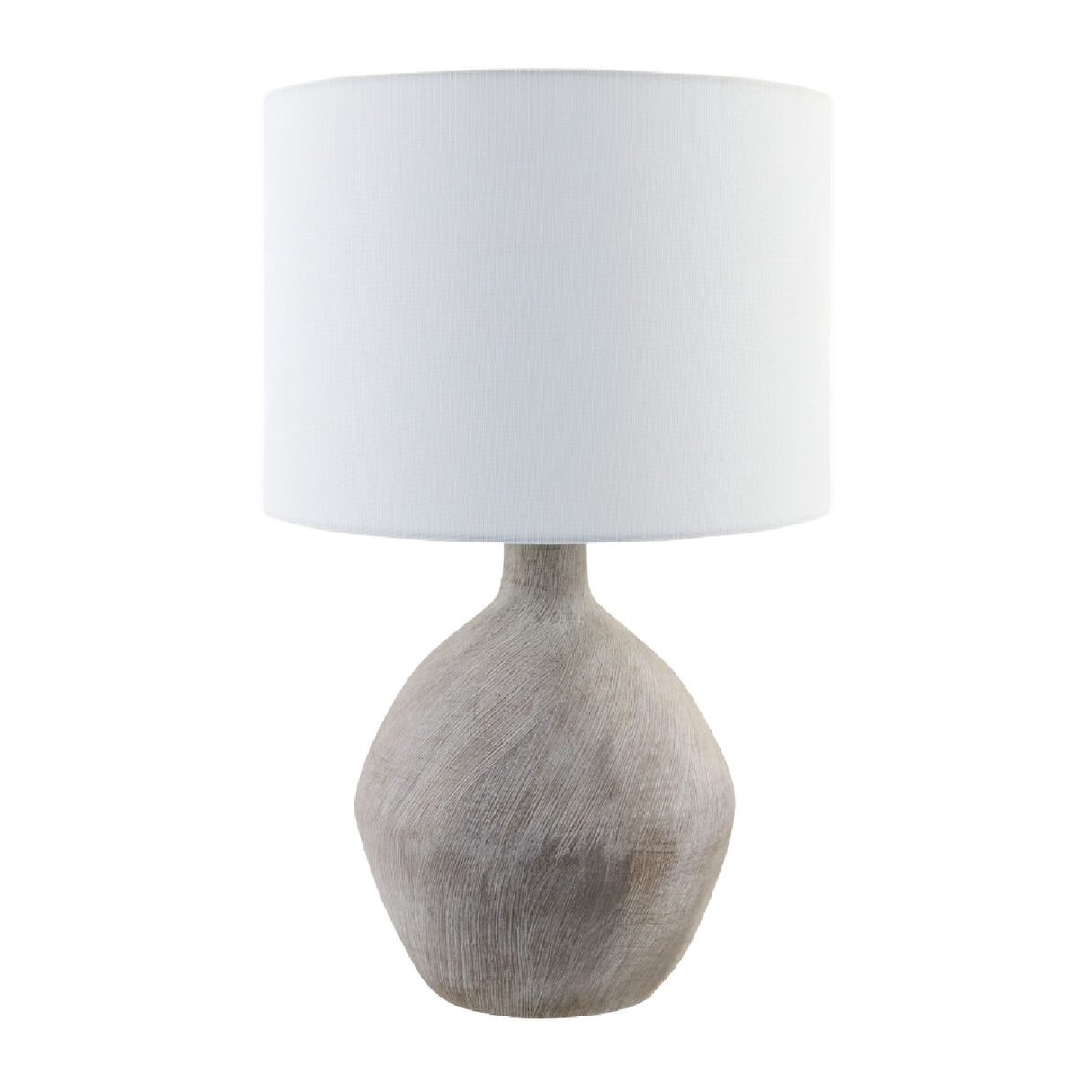   Modern European furniture - Linen Shade Ceramic Table Lamp - www.oroa.com | Oroa.com